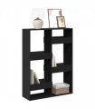 vidaXL Bookcase Black 100x33x135 cm Engineered Wood