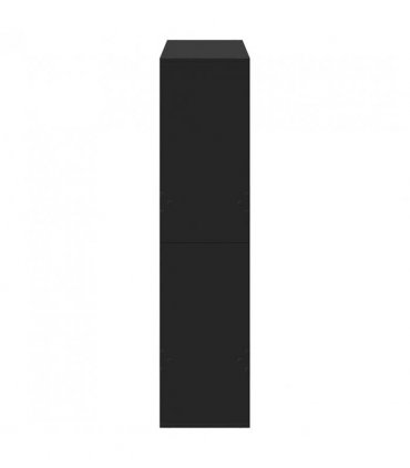 vidaXL Bookcase Black 100x33x135 cm Engineered Wood