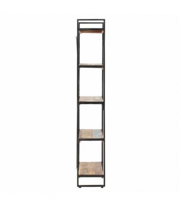 vidaXL 5-Tier Bookcase 90x30x180 cm Solid Reclaimed Wood
