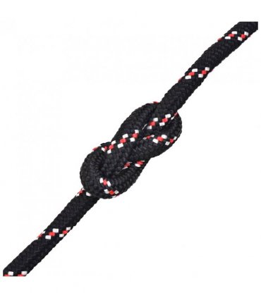 vidaXL Marine Rope Polypropylene 16 mm 50 m Black