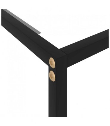 vidaXL Console Table Transparent 60x35x75 cm Tempered Glass
