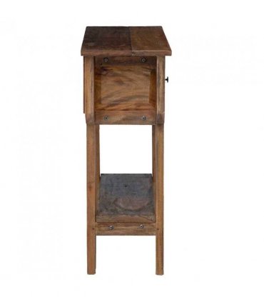 vidaXL Console Table Mixed Recycled Wood 80x35x80 cm