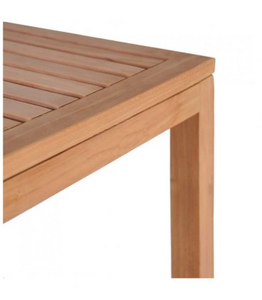 vidaXL 4-Tier Bathroom Storage Rack Solid Teak 42x42x165 cm