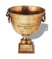 vidaXL Trophy Cup Champagne Cooler Copper Brown