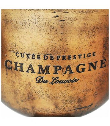 vidaXL Trophy Cup Champagne Cooler Copper Brown