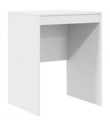 vidaXL Desk with Drawer with Shelf with Storage 2 pcs White