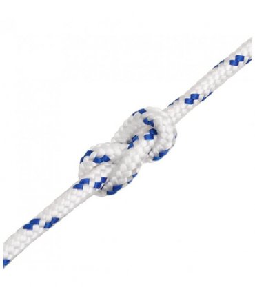 vidaXL Boat Rope White 6 mm 250 m Polypropylene