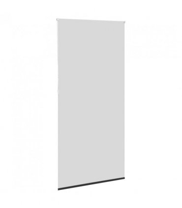 vidaXL Roller Blind Blackout Black 105x210 cm Fabric Width 100.7 cm Polyester