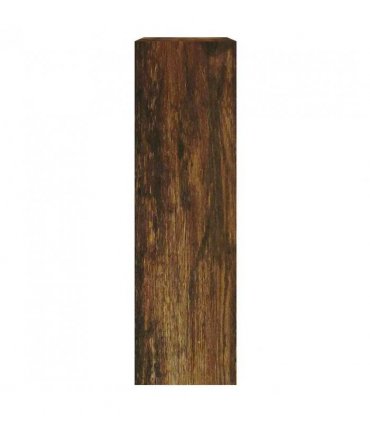 vidaXL Shoe Cabinet Smoked Oak 63x24x81 cm Engineered Wood