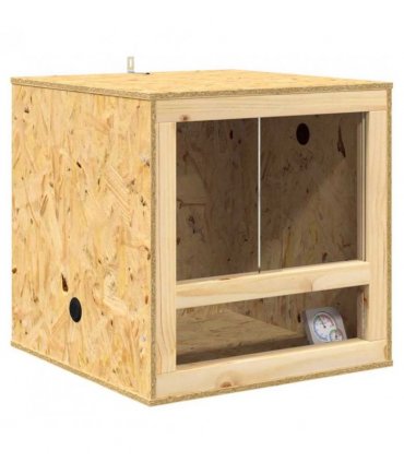 vidaXL Terrarium Brown 50 x 50 x 100 cm OSB