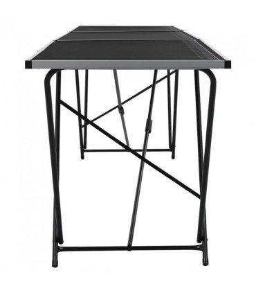 vidaXL Folding Pasting Table MDF and Aluminium 300x60x78 cm