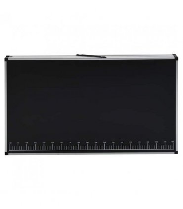 vidaXL Folding Pasting Table MDF and Aluminium 300x60x78 cm