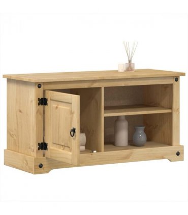 vidaXL TV Cabinet Corona 100x40x52 cm Solid Wood Pine
