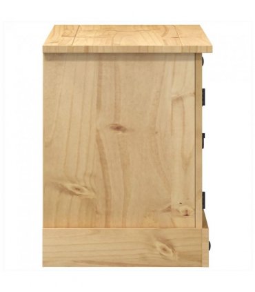 vidaXL TV Cabinet Corona 100x40x52 cm Solid Wood Pine