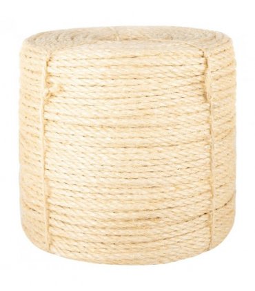 vidaXL Rope 100% Sisal 6 mm 50 m