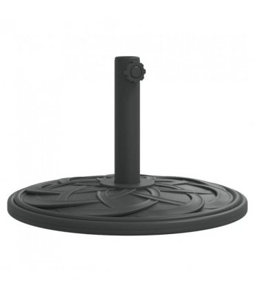 vidaXL Parasol Base for Ø38 / 48 mm Poles 12 kg Round