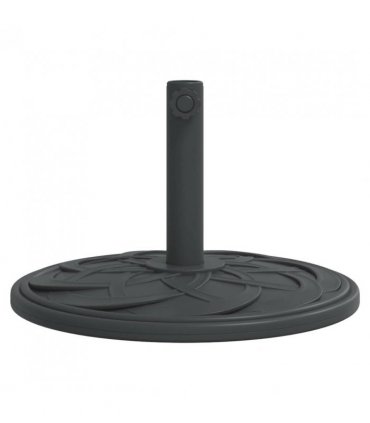 vidaXL Parasol Base for Ø38 / 48 mm Poles 12 kg Round