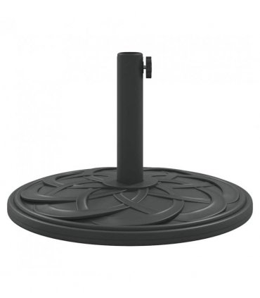 vidaXL Parasol Base for Ø38 / 48 mm Poles 12 kg Round