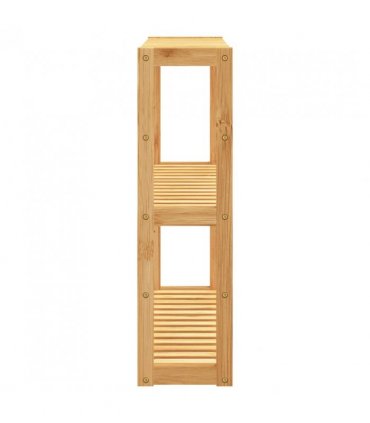 vidaXL Bathroom Shelf 3-Tier Wall-mounted 60x15x54 cm Bamboo