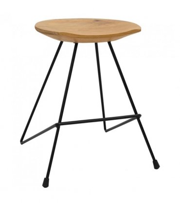 vidaXL Stools 2 pcs Solid Teak Wood
