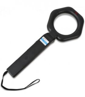 vidaXL Handheld Metal Detector Black