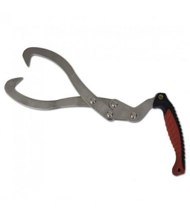 2 pcs Log Tongs with TPR Handle
