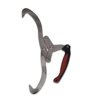 2 pcs Log Tongs with TPR Handle