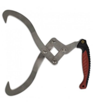 2 pcs Log Tongs with TPR Handle