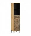 vidaXL Bathroom Cabinet 38x33x160 cm Solid Wood Mango