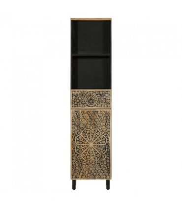 vidaXL Bathroom Cabinet 38x33x160 cm Solid Wood Mango