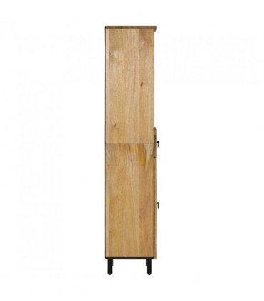 vidaXL Bathroom Cabinet 38x33x160 cm Solid Wood Mango