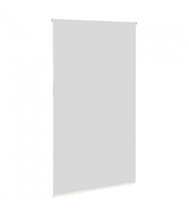 vidaXL Roller Blind Blackout Off White 120x230 cm Fabric Width 116.6 cm Polyester