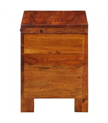 vidaXL Storage Box Multicolour 50 x 30 x 40 cm Solid acacia wood
