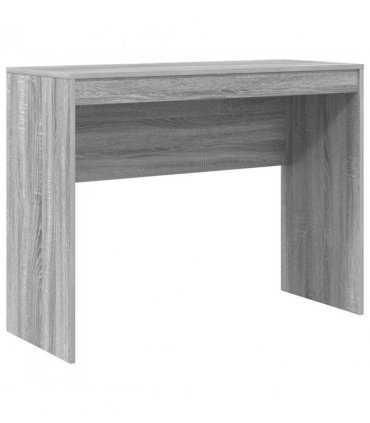 vidaXL Desk with Drawer with Shelf with Storage 2 pcs Grey Sonoma