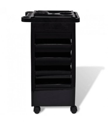 Hair Salon Plastic Trolley with Wheels