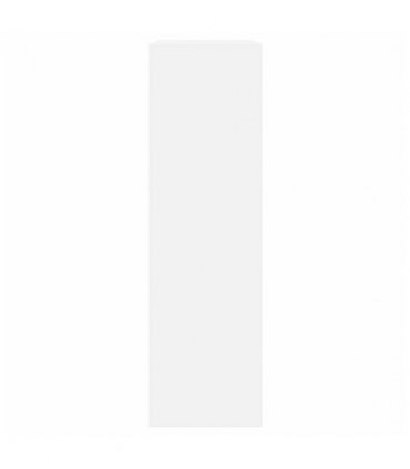 vidaXL Shoe Cabinet High Gloss White 63x24x81 cm Engineered Wood