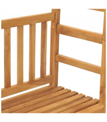 vidaXL Garden Bench | Teak | Fine sanded teak hardwood with a waterbase finish