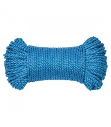 vidaXL Work Rope Blue 8 mm 250 m Polypropylene