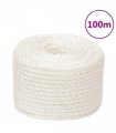 vidaXL Work Rope White 16 mm 100 m Polypropylene