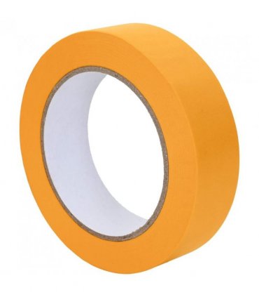 vidaXL Painter Masking Tapes 12 pcs Yellow 25mm x 50m Paper