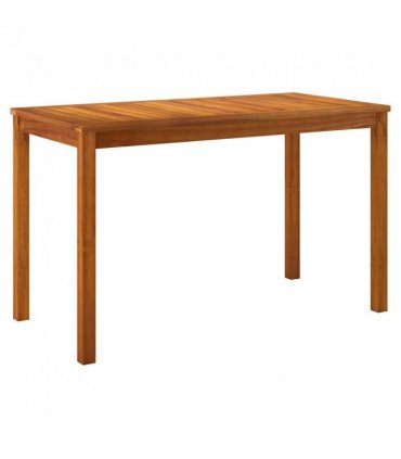vidaXL Garden Table | Natural Wood | Solid Acacia Wood | Medium | Durable