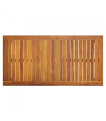 vidaXL Garden Table | Natural Wood | Solid Acacia Wood | Medium | Durable
