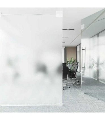 vidaXL Window Films Frosted White PVC