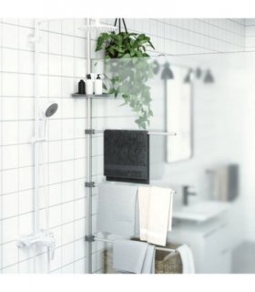 vidaXL Towel Rail 47x280 cm Aluminium