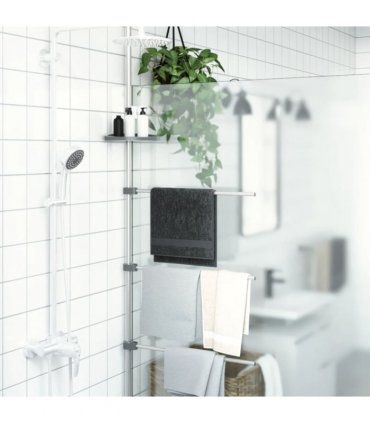 vidaXL Towel Rail 47x280 cm Aluminium