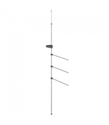 vidaXL Towel Rail 47x280 cm Aluminium