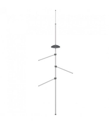 vidaXL Towel Rail 47x280 cm Aluminium