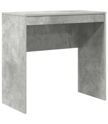 vidaXL Desk with Drawer with Shelf with Storage 2 pcs Concrete Grey