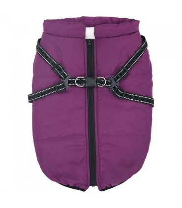 vidaXL Dog Coat Purple L44