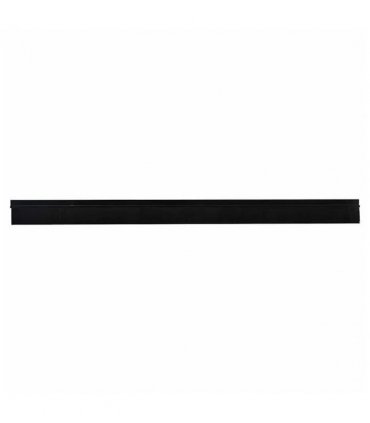 vidaXL Self-adhesive Door Brush Seals 2 pcs Black 100 cm